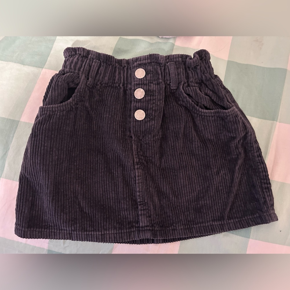 Zara corduroy skirt